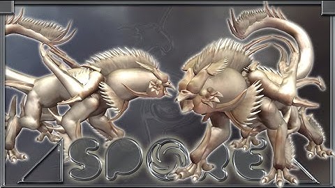 SPORE: Griffon - Inesis-ish style (No mods::Timelapse::Creepy and Cute)