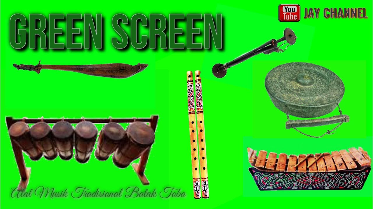 Alat Musik Tradisional Batak / Green Screen / Free Background Foto & Video - YouTube