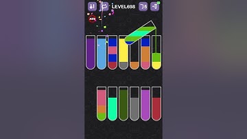 water_level_698 #watersortpuzzle #puzzle #game #sortpuzzle #color