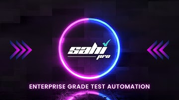 Reinvent your Test Automation with Sahi Pro!