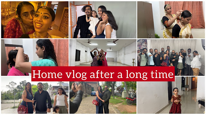 Home Vlog after a long time | Sowbhagya Venkitesh