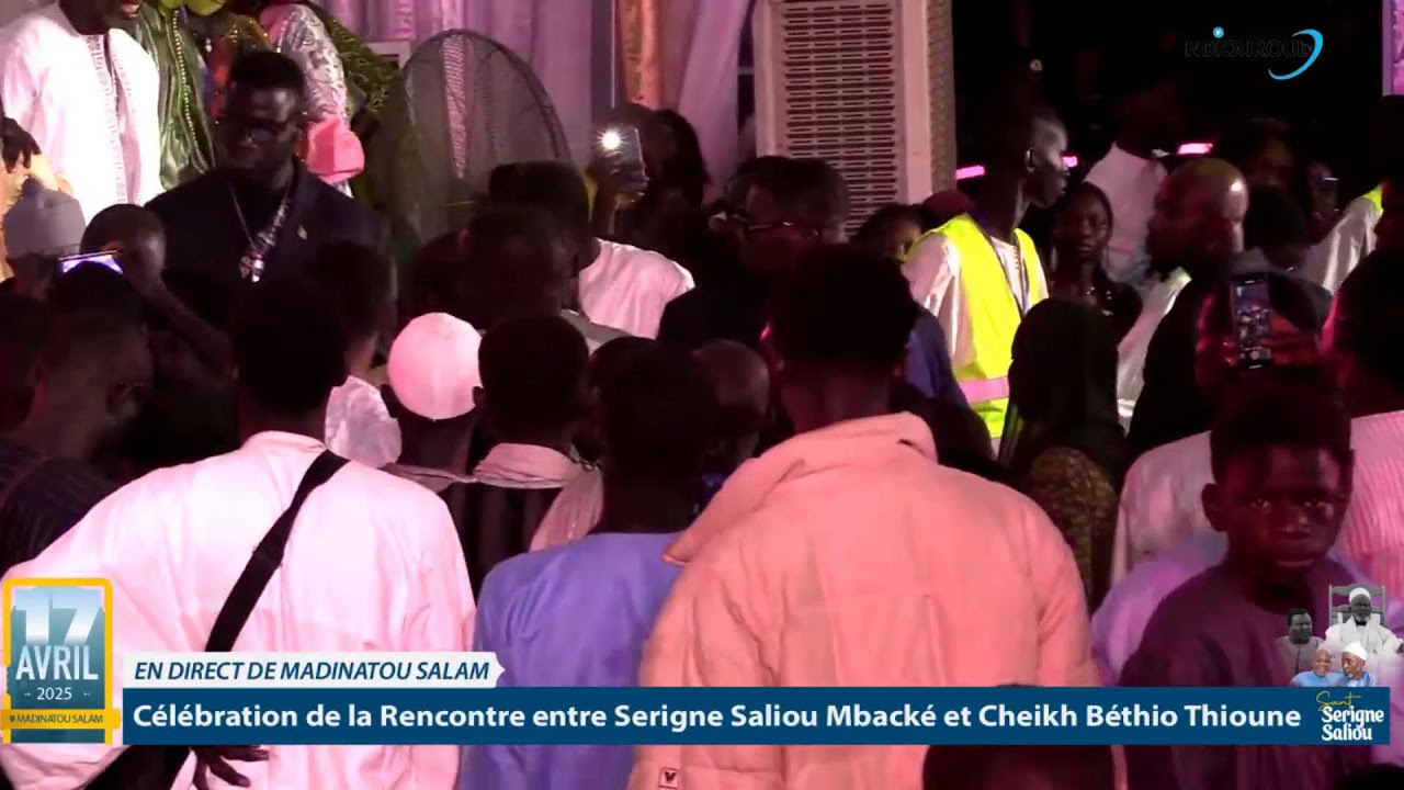 Thiant 17 Avril 2025 - Célébration de la Rencontre entre Serigne Saliou et Cheikh Béthio
