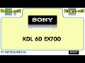 SONY KDL60EX700 TV Installeren - SONY TV Installeren - Ci+ Installeren