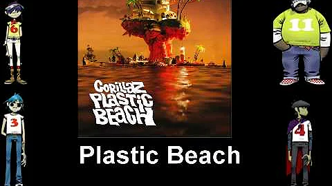 Gorillaz - Plastic Beach (With Lyrics)
