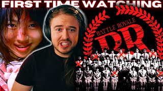 **R-rated Hunger Games!??** Battle Royale (2000) Reaction/ Commentary: FIRST TIME WATCHING
