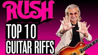 Rush&#39;s Top 10 Guitar Riffs