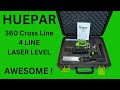 Huepar 360 laser level and optional receiver you need   this is a great tool  huepar laserlevel