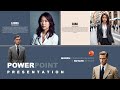 Animated Team Intro Presentation | Infographic PowerPoint Template with Smooth Rotate Effect