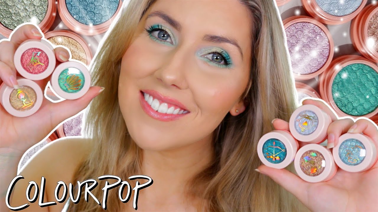 Colourpop Disney Heart of Gold Super Shock Shadow Collection
