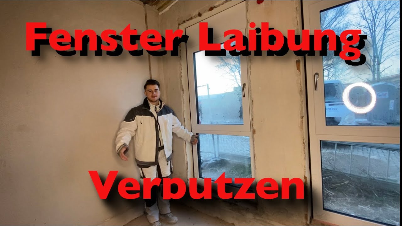 Putzarbeiten Nach Fenstereinbau