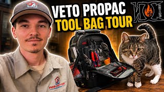 My HVAC Tool Bag Setup | What’s Inside My Veto ProPac