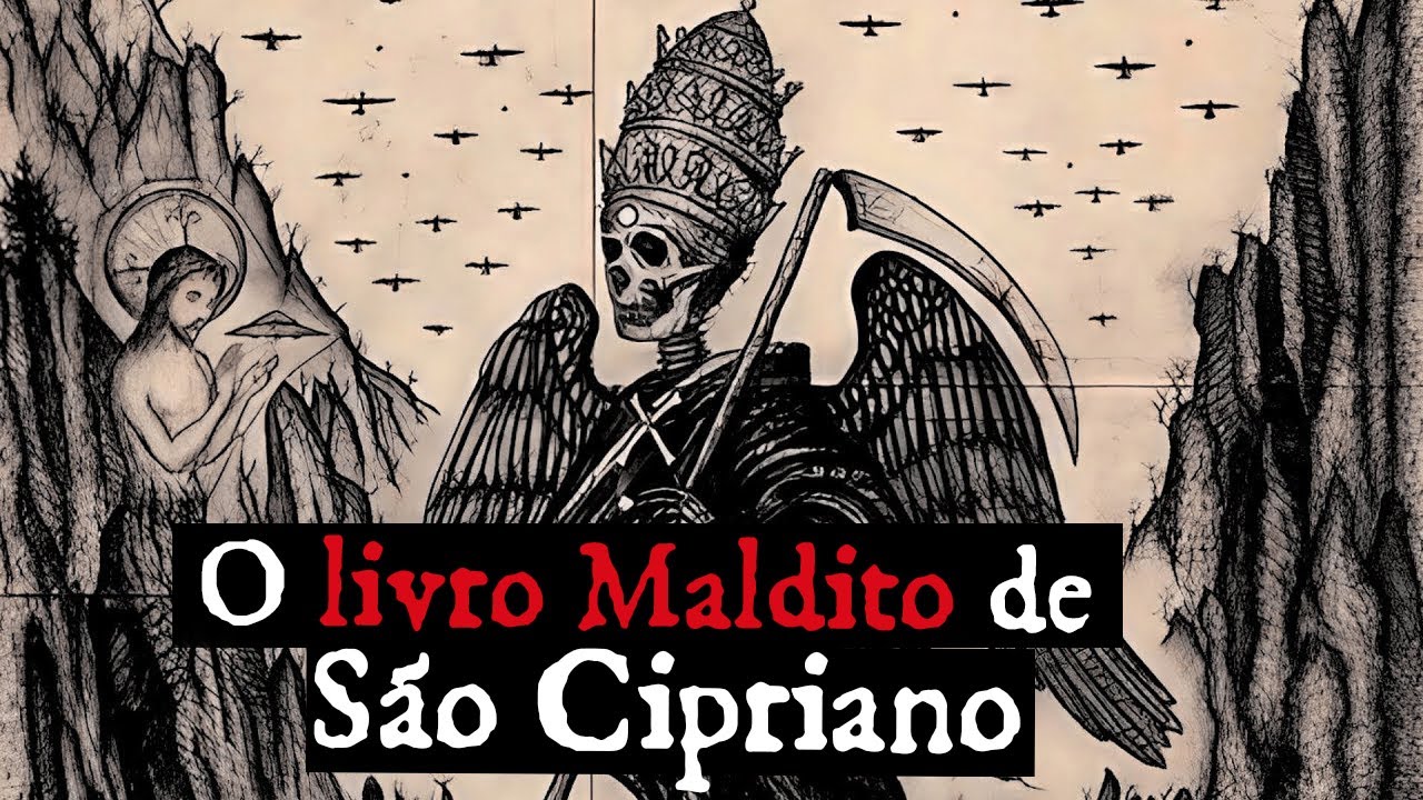 🌟O Livro Amaldiçoado de São Cipriano - A Relíquia Proibida  que Assombrou a Humanidade