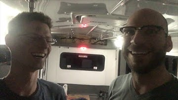 Day 1 of shuttle bus conversion