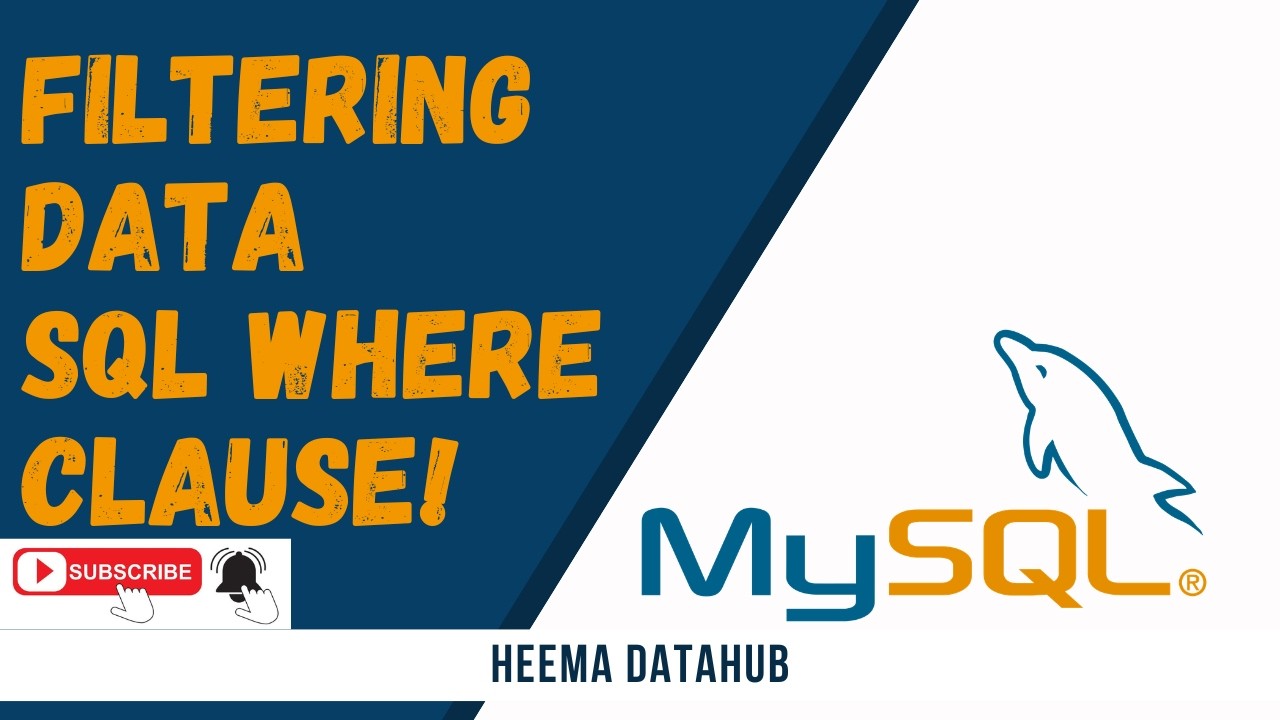 SQL Filtering Made Easy | WHERE, AND, OR Explained - YouTube