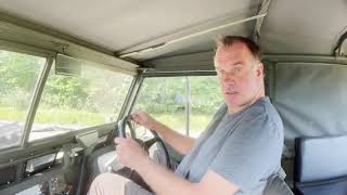 land rover lightweight for sale in action + engine running