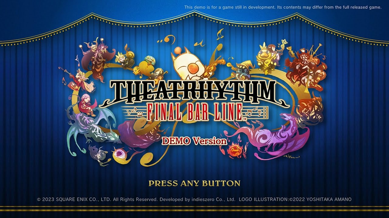 Theatrhythm Final Bar Line: demonstração gratuita do jogo Final