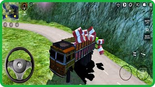 Hill Station Offroad Indian Truck Cargo Transport 3D - Android car games screenshot 1