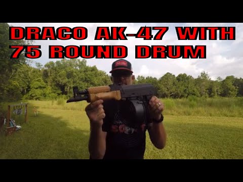 Draco AK-47 75 Round Drum