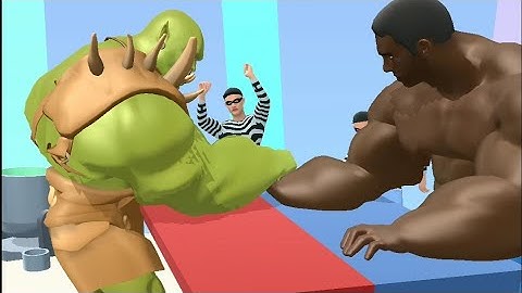 Muscle Rush | muscleRush smash running game | MAX LEVEL | ALL Levels gameplay 💪🏾|Android,iOS