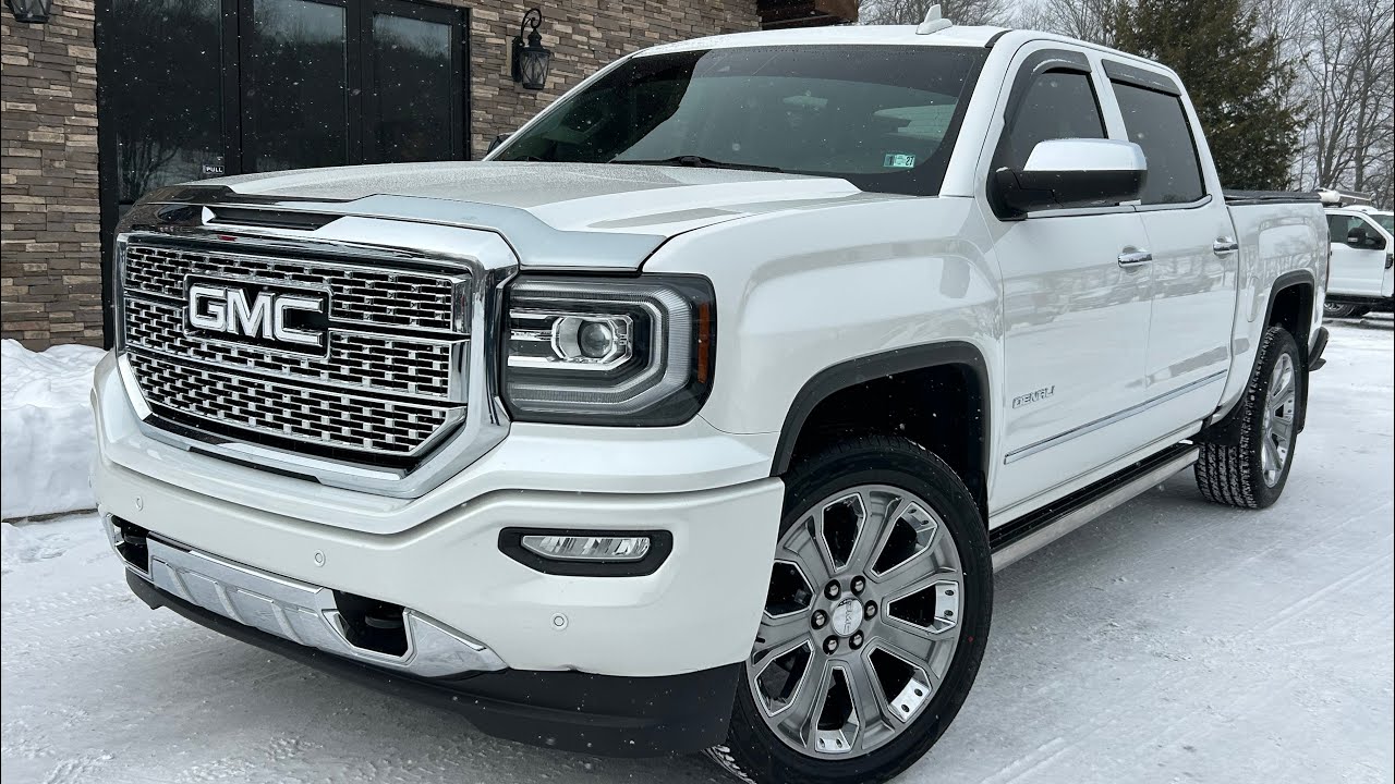2017 GMC Sierra Denali 6.2L with BTR Cam