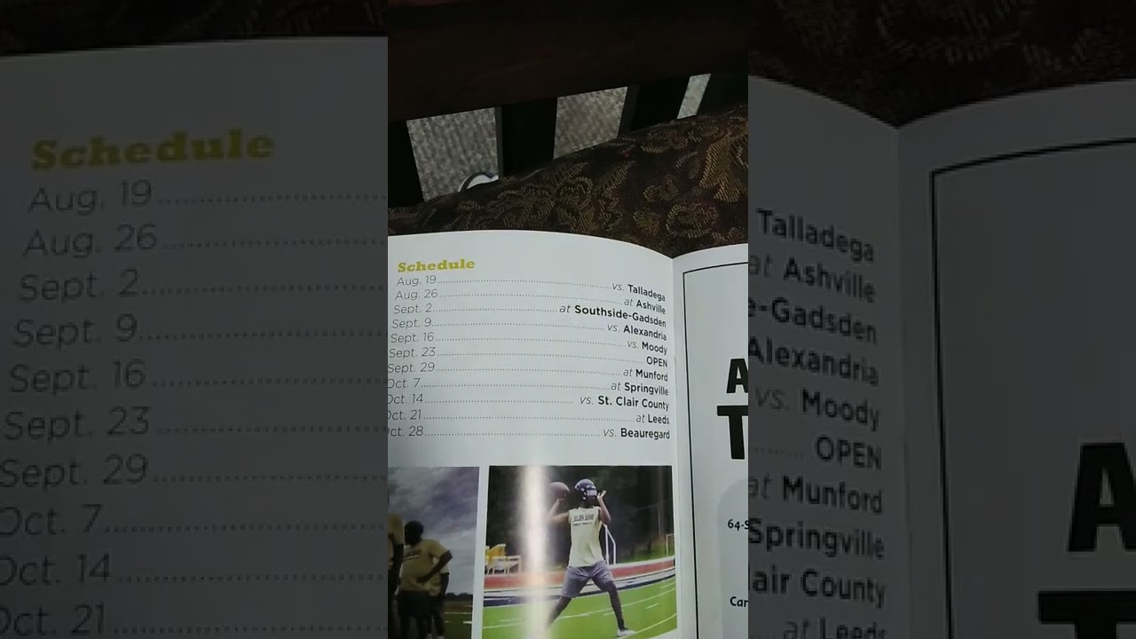 HEY MY WIFE ANN BABY IM SENT YOU MY AUTOMATA HIGH SCHOOL FOOTBALL SCHEDULE TO YOU LOVE SIDNEY ❤ 😍