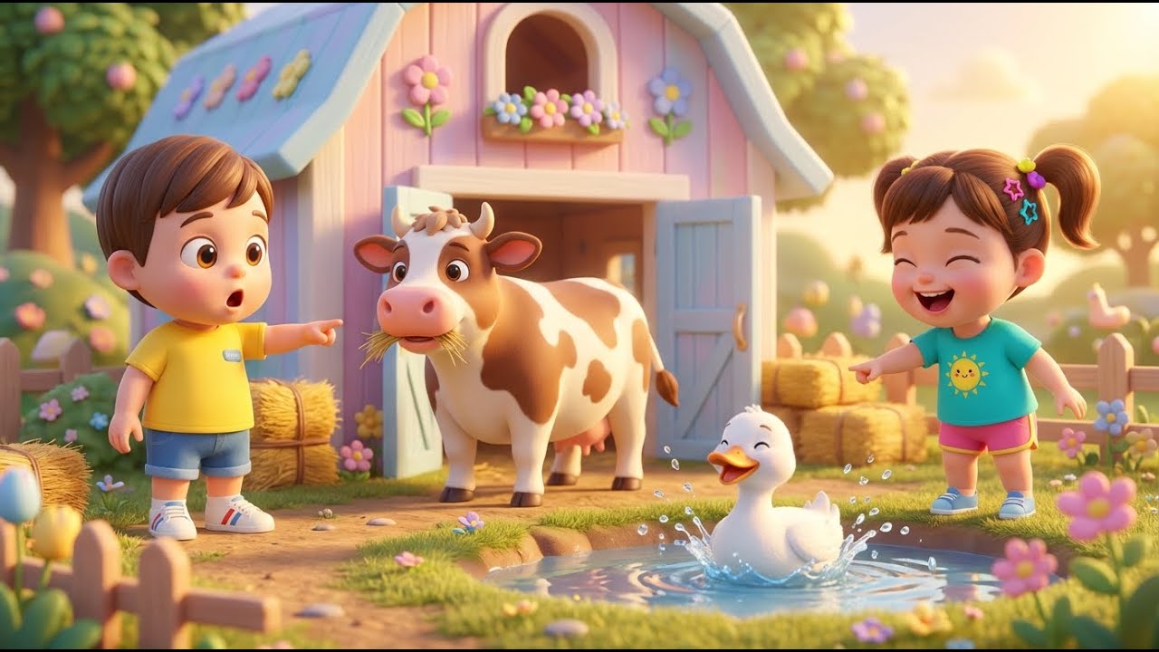 Hello Song + Colors & Animals 🐰🌈 | Kids Songs with Playsy