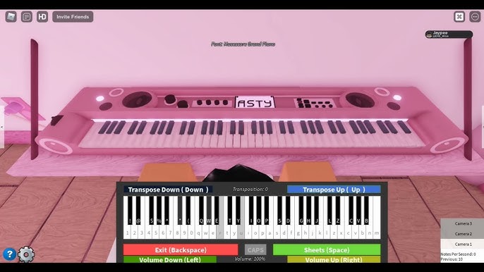 Somewhere Over The Rainbow on Virtual Piano - #INTERMEDIATE 