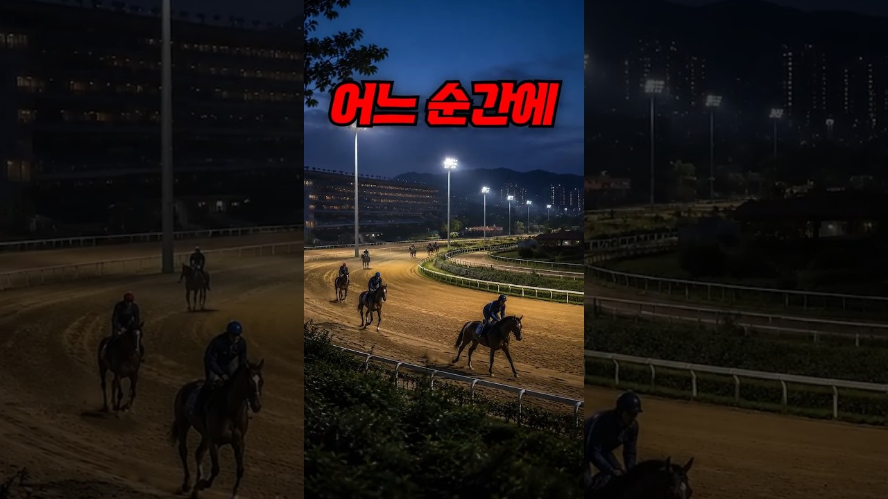 겨우 '2시간' 때문에 조교를 포기? #경마 #조교