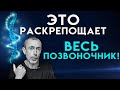 Это Раскрепощает Весь Позвоночник! Дает хорошее самочувствие, кровообращение - Упражнение Ролик