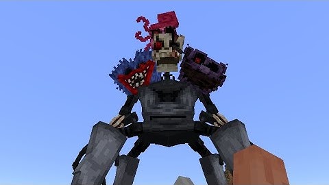 Poppy Play Time 4 Horror Fused - prototype addon in Minecraft 
