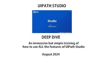 UiPath Studio Interface Overview 2025 Video 4: How to use the Data Manager Tab