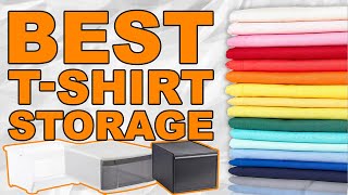 Best Way To Store TShirts For Your Custom TShirts Business (TShirt Storage Options)