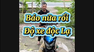 Báo tiệm độ xe độc lạ quá #haihuoc #haitrungruoi #hàivuinhộn 