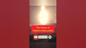 When Pipes Explode: The Power of Pipeline Destruction #shorts #shortvideo #trending #viral #news