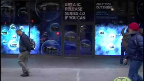 Scion Interactive Window Campaign - Monster Media
