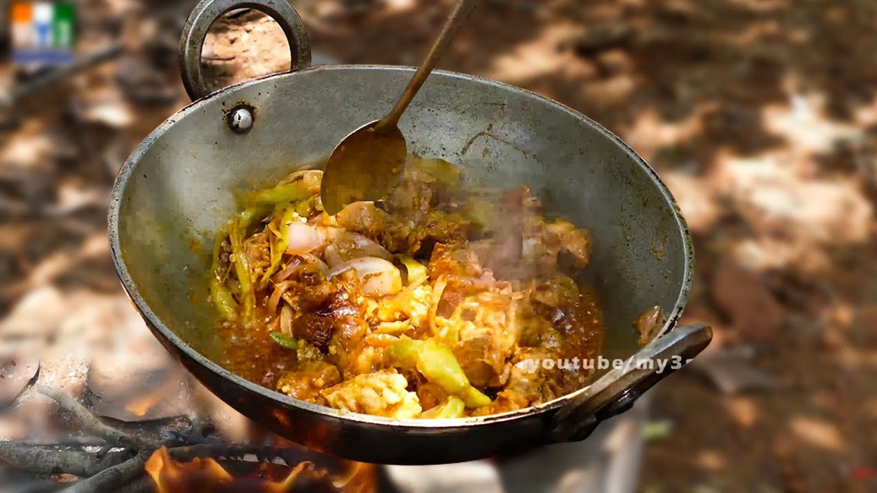 GONGURA MUTTON CURRY | Nellore Street Food | Andhra Street food | India street food | STREET FOOD