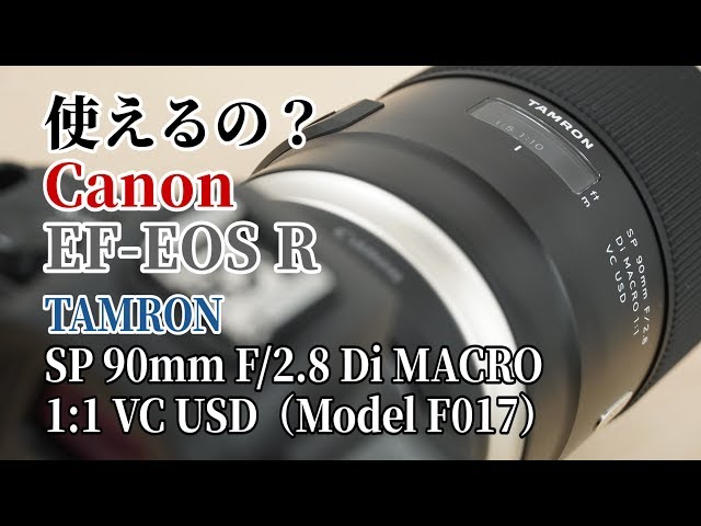 【使えるの？】キヤノン マウントアダプター EF-EOS Rでタムロン