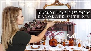 Whimsy Fall Cottage Decorate with Me 2022 | Budget DIY’s \& Thrifted Decor