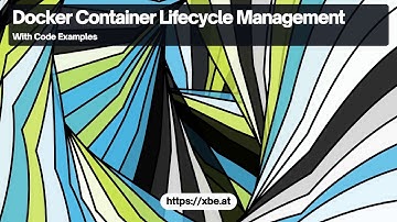 Docker Container Lifecycle Management