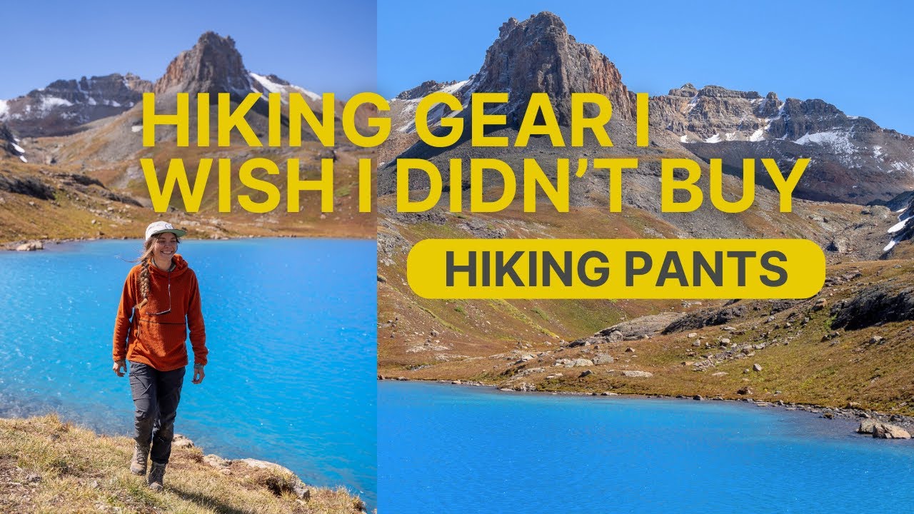 Comfortable women's waterproof hiking pants