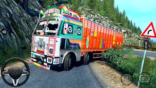 Indian Cargo Truck Simulator - Offroad Truck Driving | Android GamePlay screenshot 5