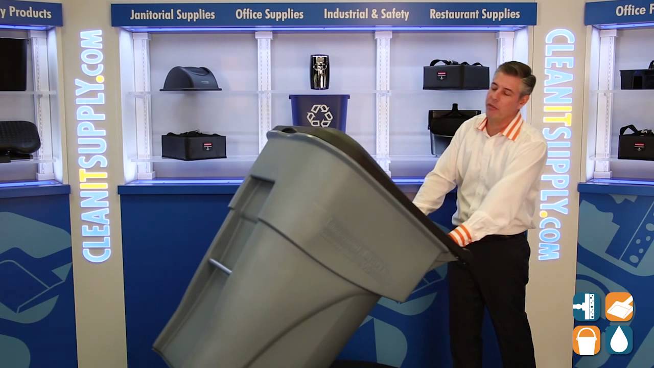 65-Gallon BRUTE Rollout Waste Container