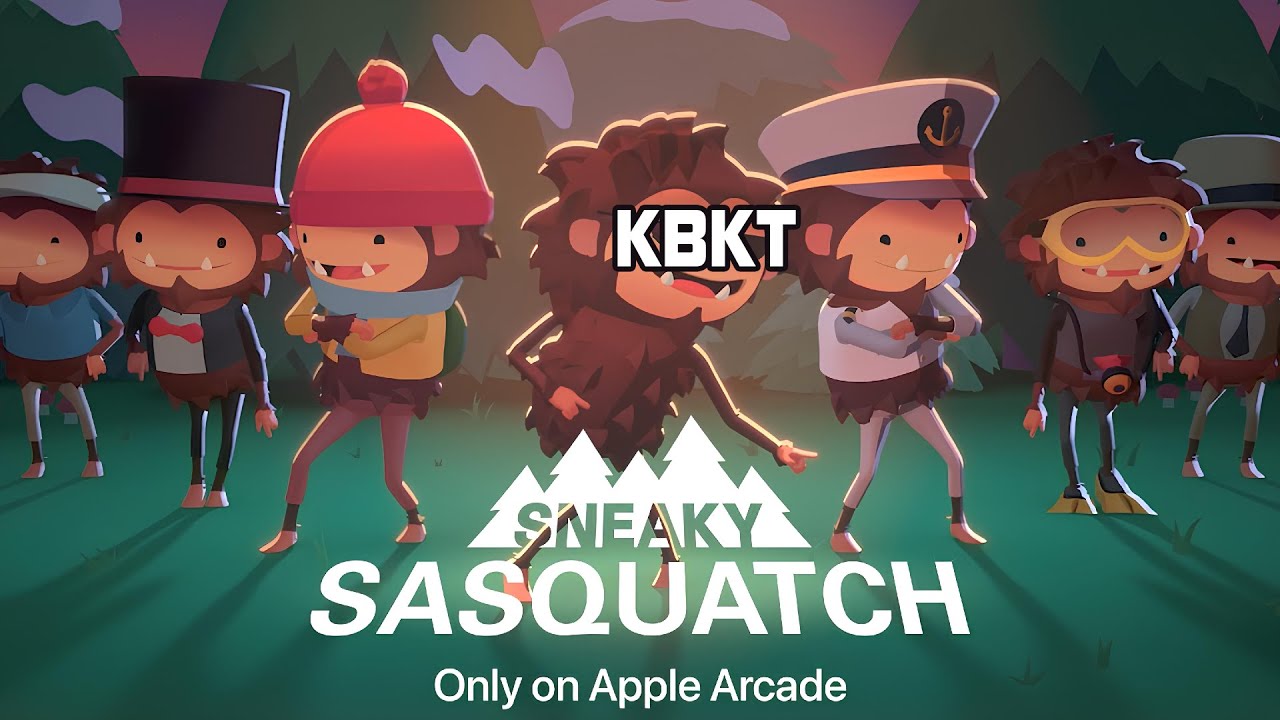 Sneaky Sasquatch Độc Quyền Trên Apple Arcade Full Gameplay trên 14 Pro Max 