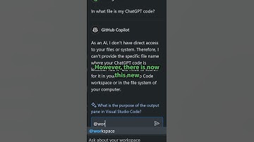 Ask Github Copilot About Your Workspace 🔥 #githubcopilot #vscode #vscode #vscodeextensions #webdev