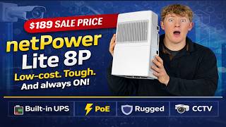 Celebrity Power Out? This PoE Switch Doesn’t Care | netPower Lite 8P Net Worth
