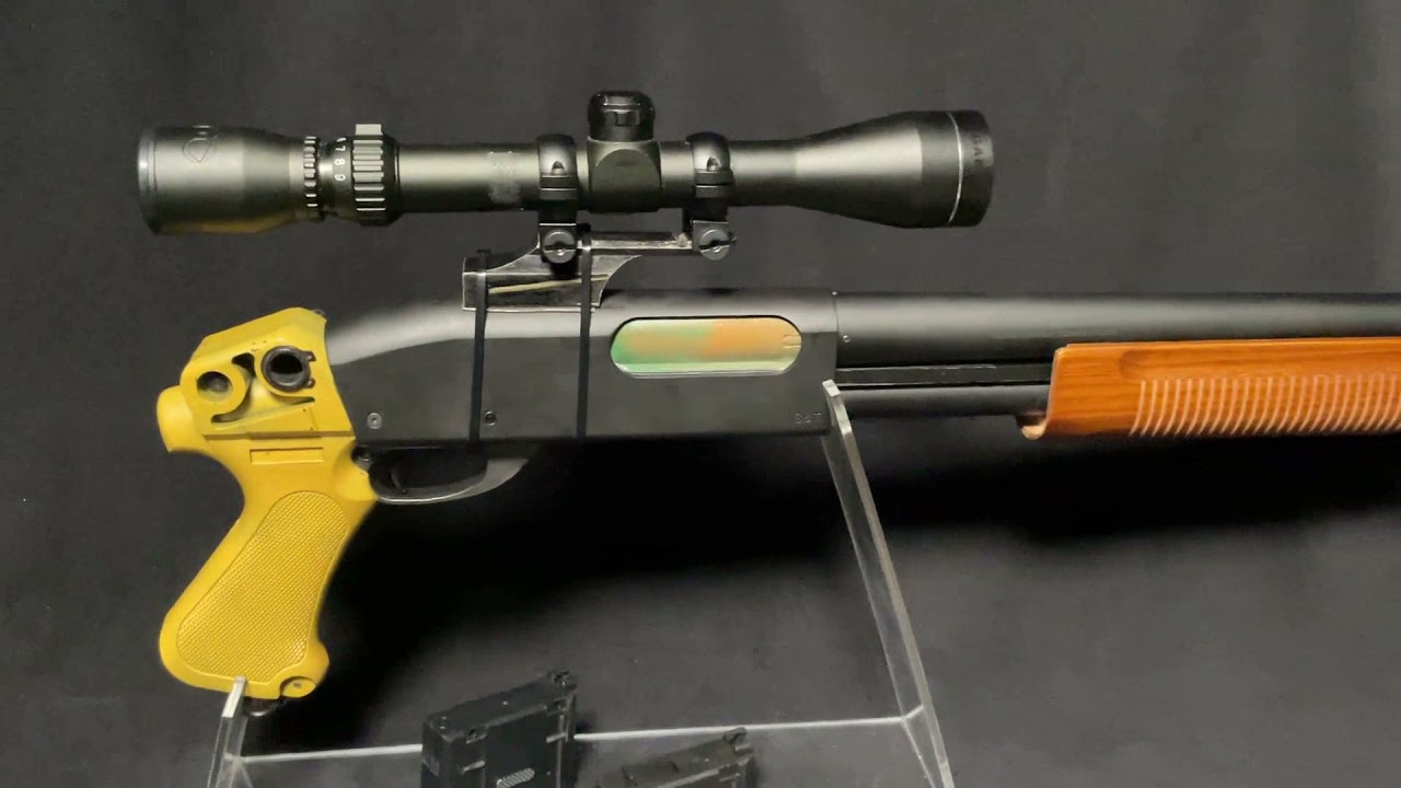 S&T M870改 大門団長風カスタム 外観チェック・初速計測 - YouTube