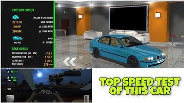 Racing Limits Gameplay : 8th car Top Speed test | Perse Gaming