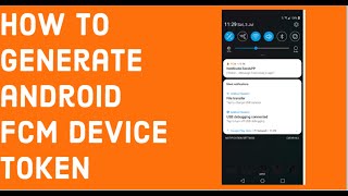 Tutorial to Generate android FCM device token to use firebase services screenshot 3