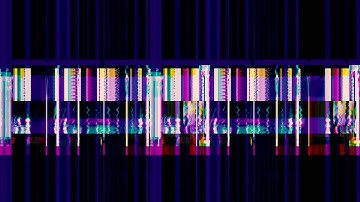 Strongly Flickering Digital Glitch Overlay - Stroboscope Effect Loop BG