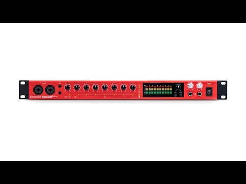Focusrite Clarett 8Pre Thunderbolt Audio Interface Review by